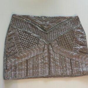 CLUB MONACO Sequin Mini Skirt